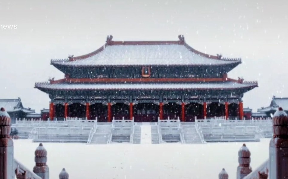 [图]大同古城代王府雪景