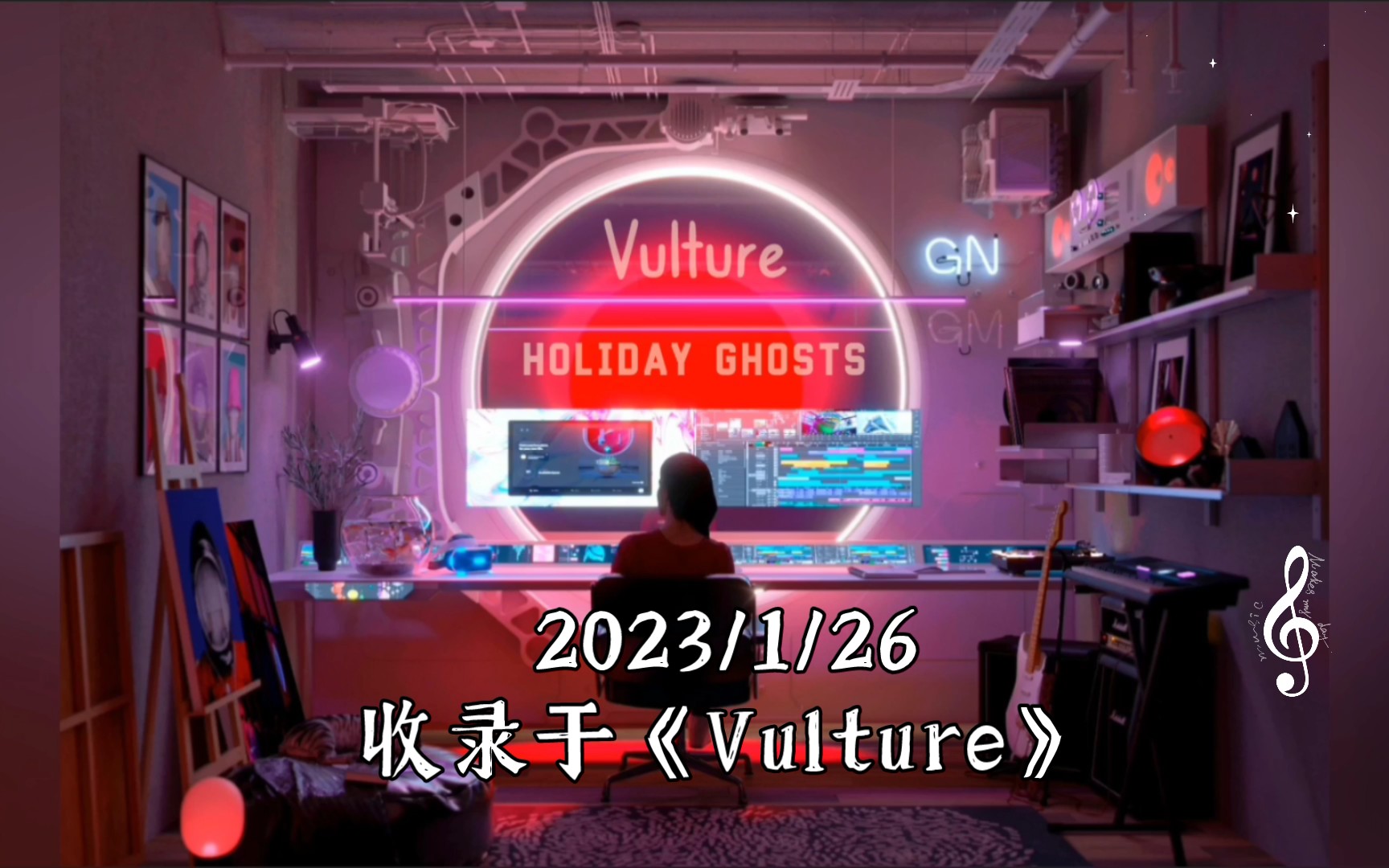 【英语 摇滚】VultureHoliday Ghosts「自制MV」哔哩哔哩bilibili