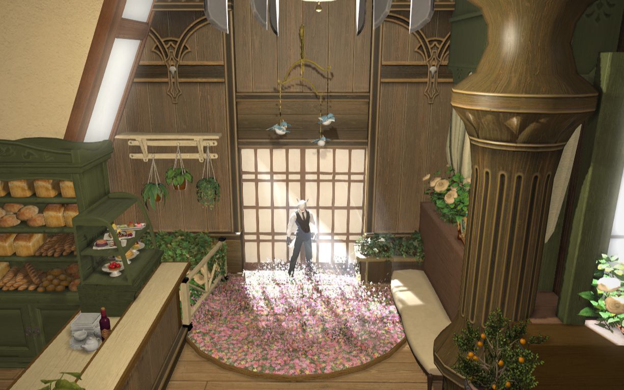 【ff14装修】沙都s房 森系小屋 不封层