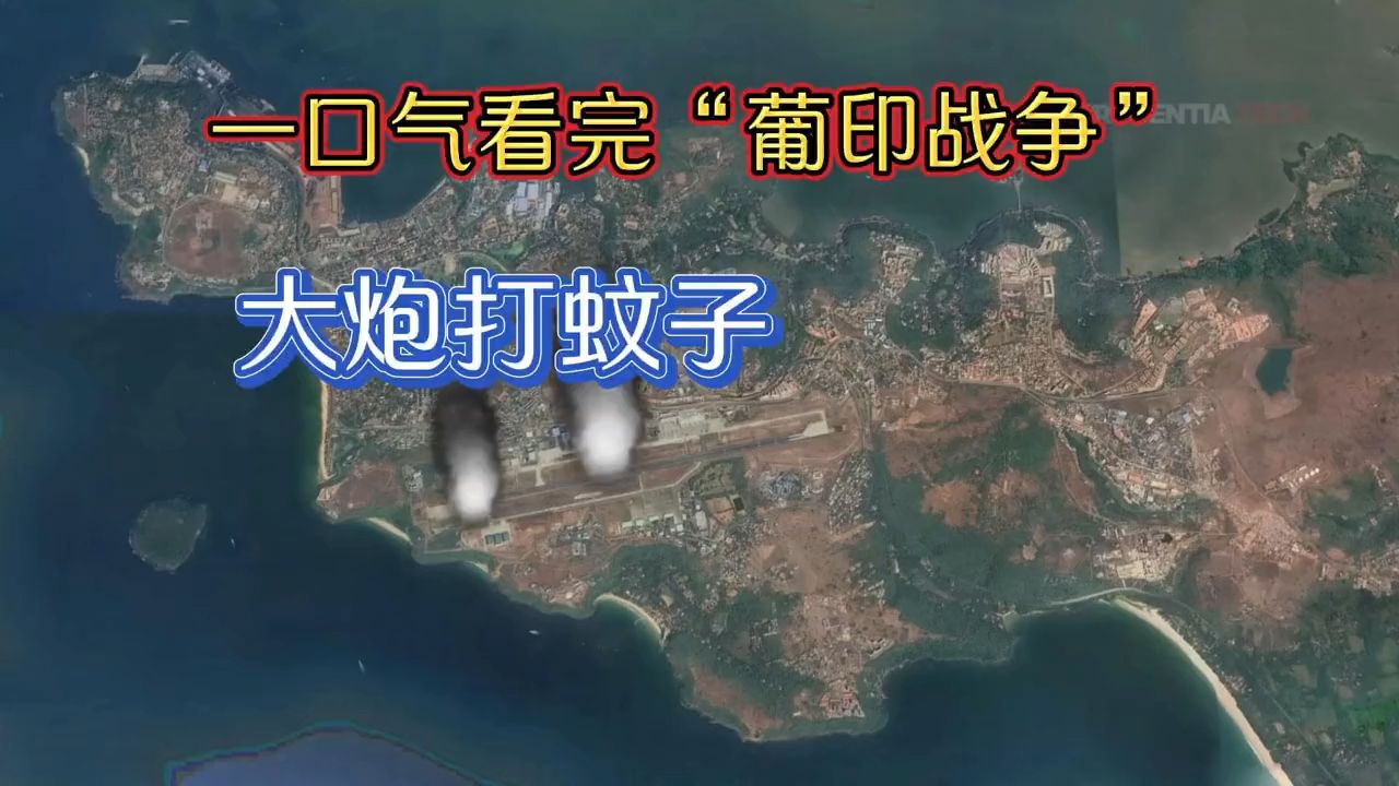 一口气看完“葡印战争”经典的大炮打蚊子之战哔哩哔哩bilibili