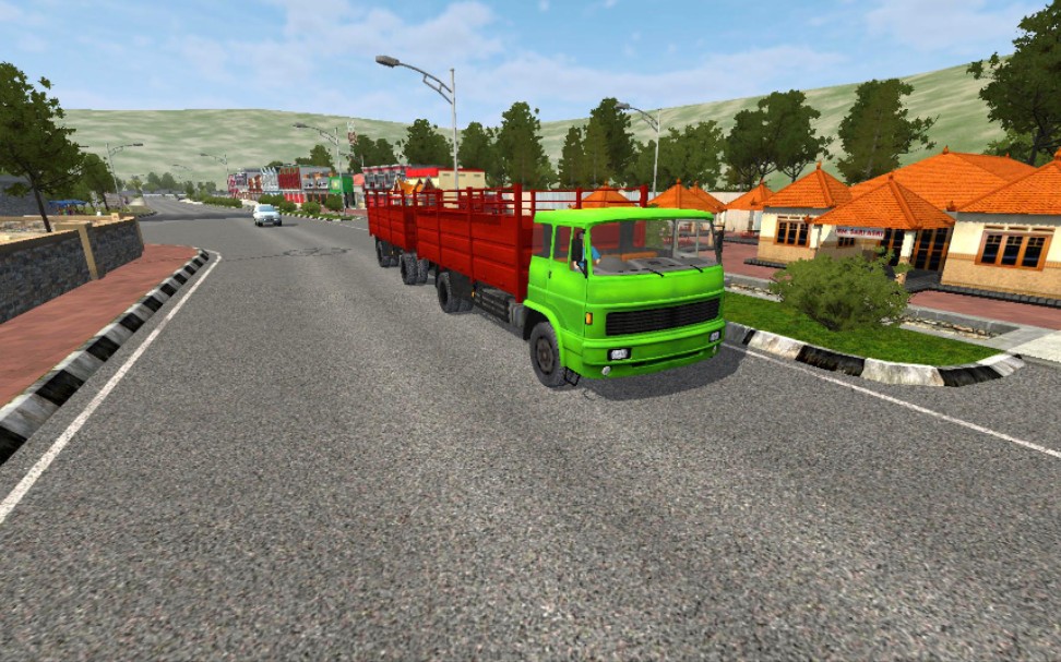 印尼巴士模拟mod,这卡车应该是黄河卡车吧