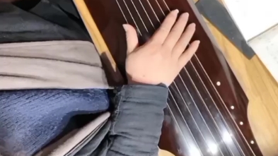 普庵咒29 全曲11段(共计29个视频)第11段琴上讲解指法 弹曲2遍(08:32