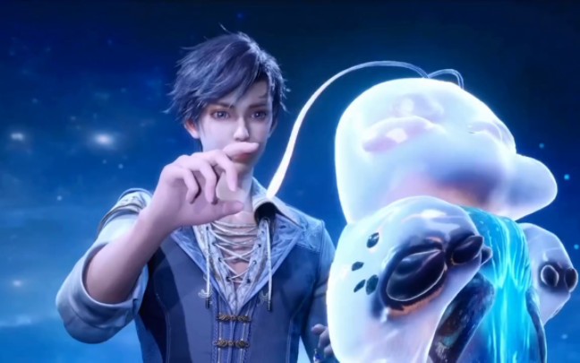 这就是百万年魂兽天梦冰蚕吗,这蚕宝宝的模样也太可爱了