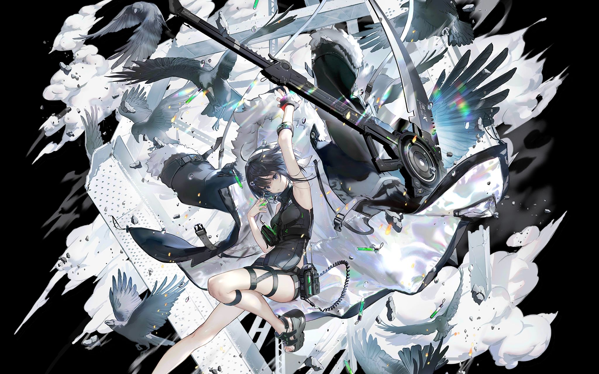 《明日方舟》羽毛笔:关于我和我的八个"保镖"这档事