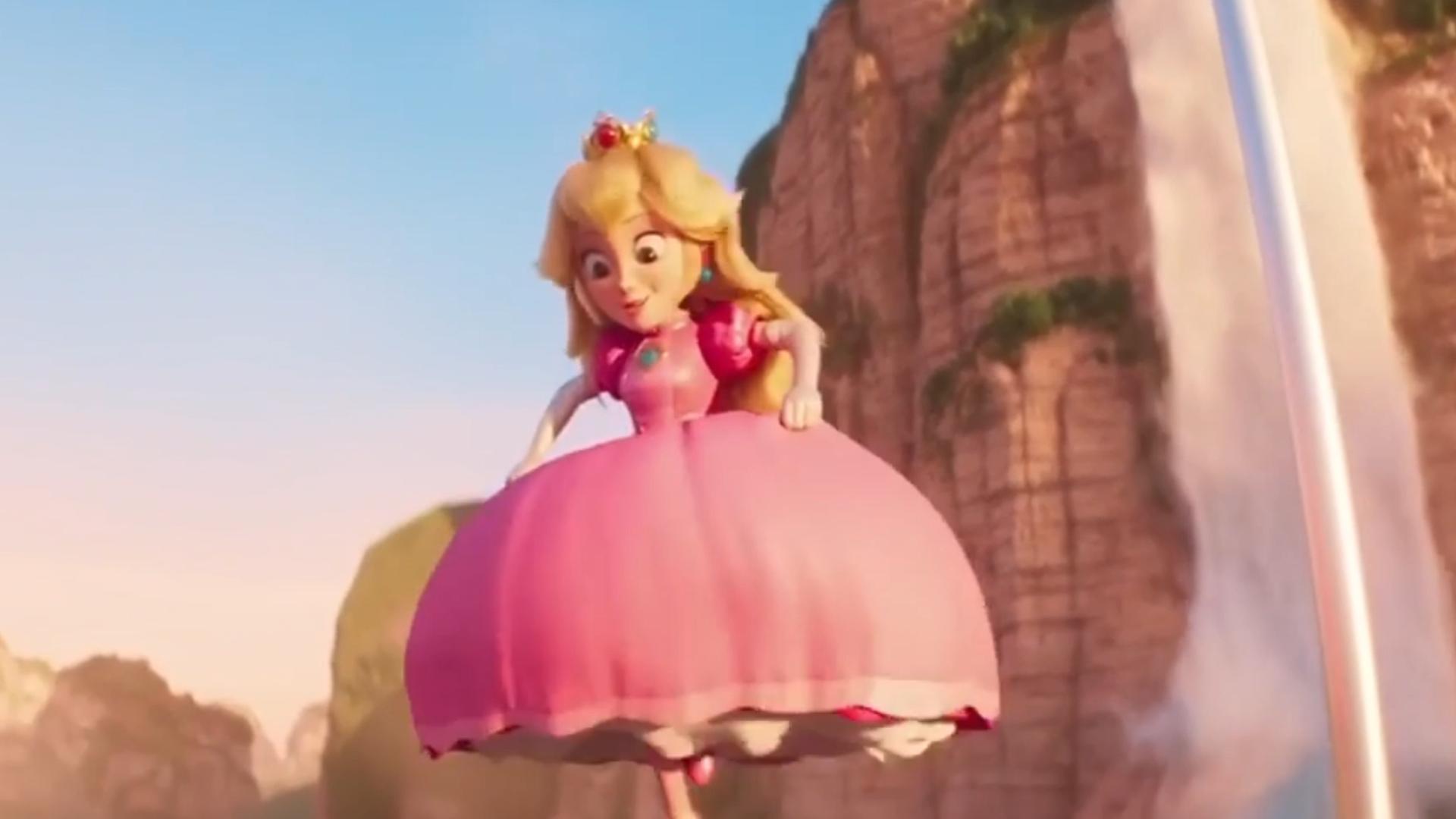 马里奥大电影-peach公主华丽的闯关优雅