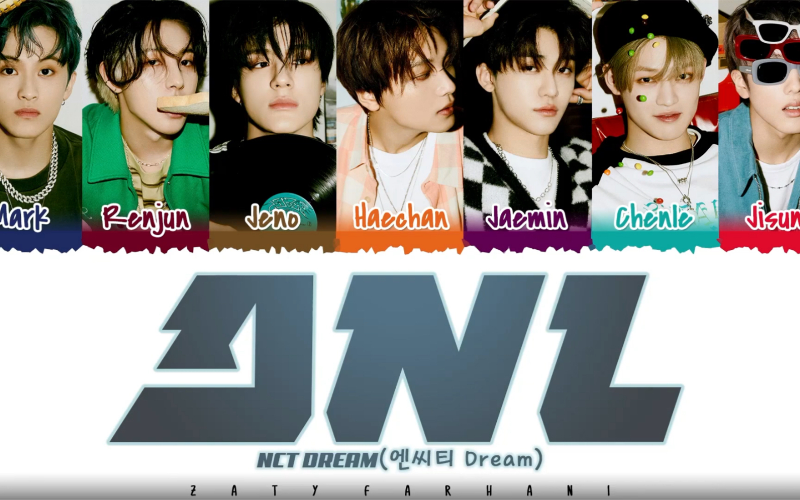 [图][歌词分配] NCT DREAM - ANL