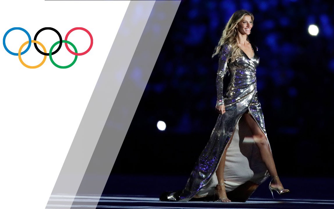 吉娘娘在里约奥运会开幕式上的走秀