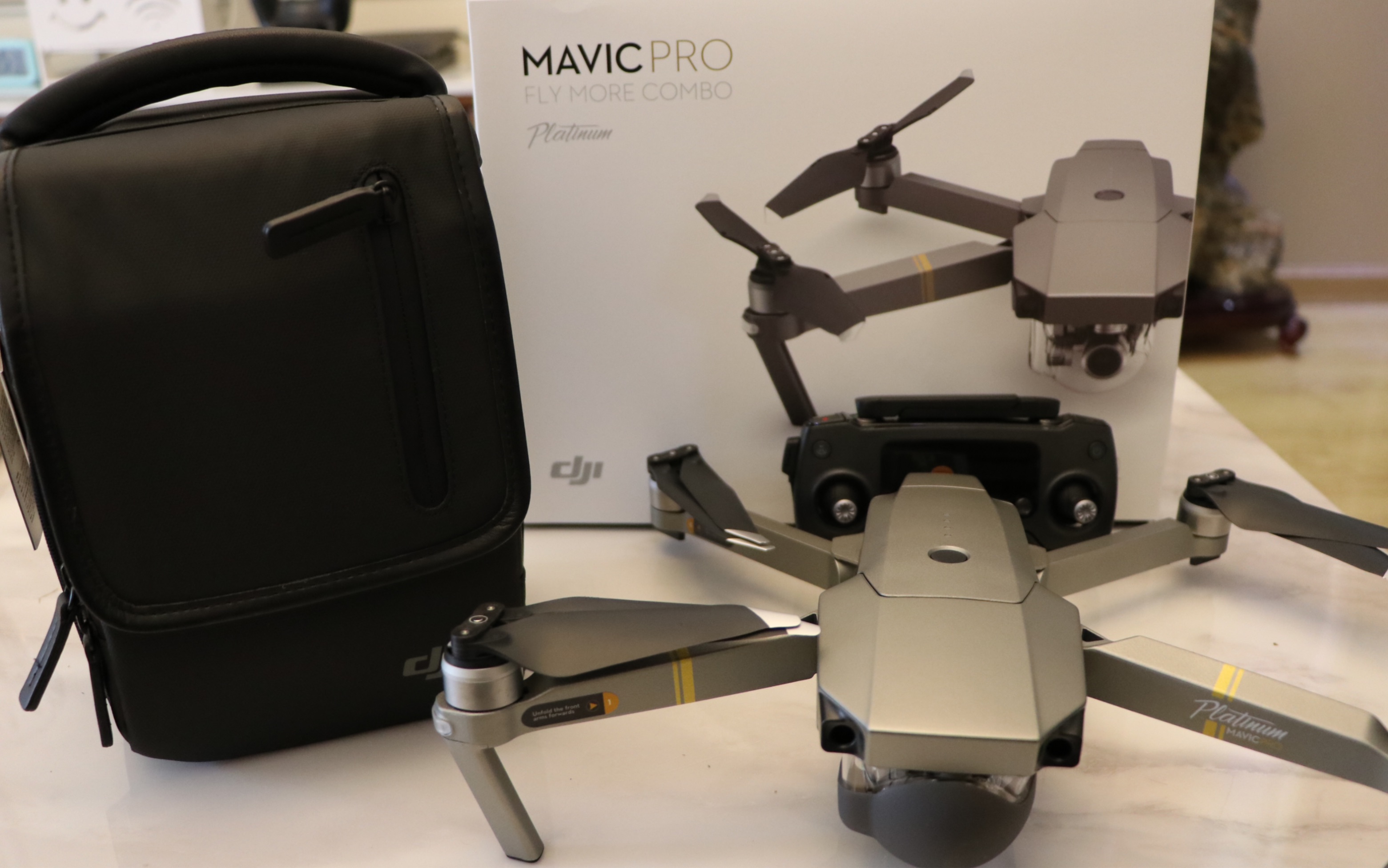 大疆mavic pro铂金版拆封 时隔三年是否还值得购买?