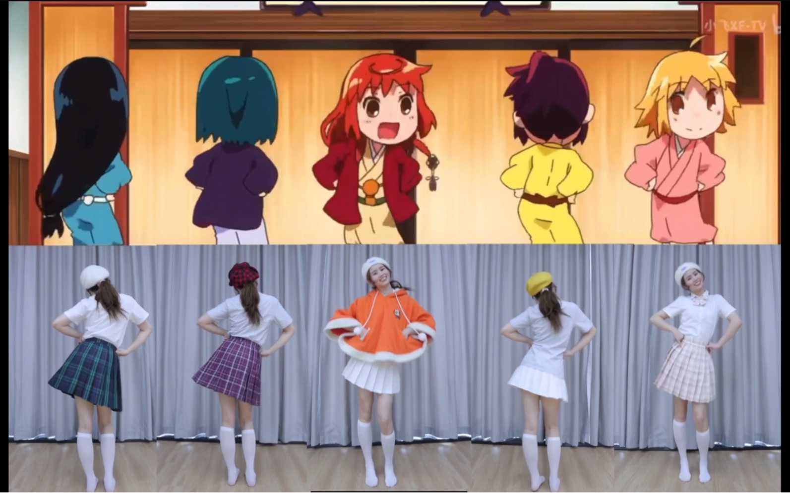 爸妈不在家,偷偷换装跳舞(●°u°●) 感受五倍的快乐【女子落语】