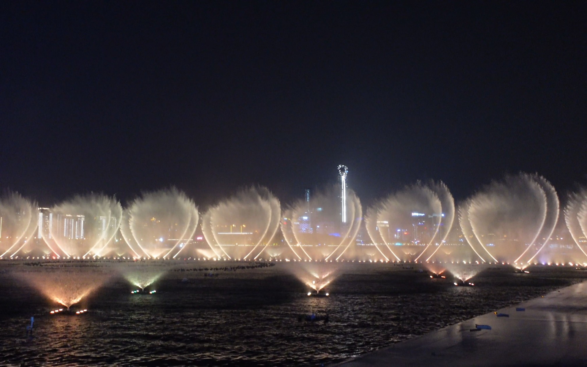 金鸡湖音乐喷泉