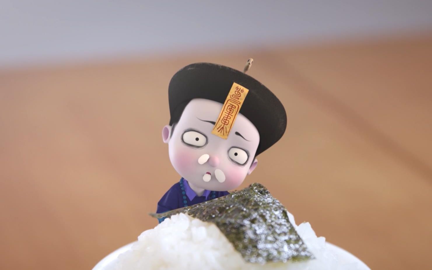 面对神秘的入侵者,僵小鱼显得"并不太友好"