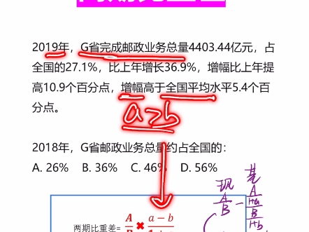 巨灵活!两期比重差巧妙考法哔哩哔哩bilibili