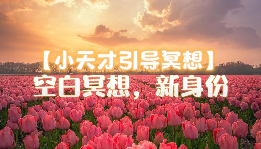 【小天才引导冥想】空白冥想|重置潜意识状态|切换新身份