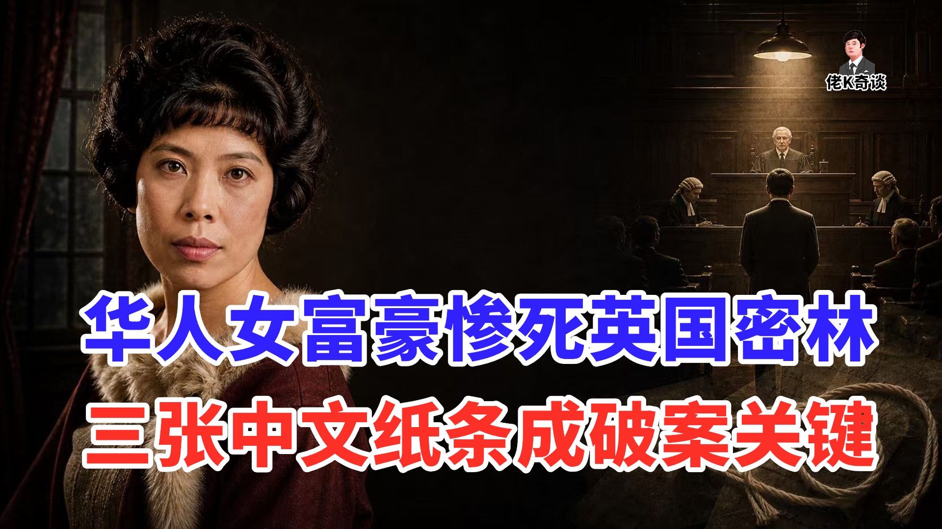 案子虽破了,但作案动机我们普通人真的很难理解!-我是大佬K-我是大佬K-哔哩哔哩视频