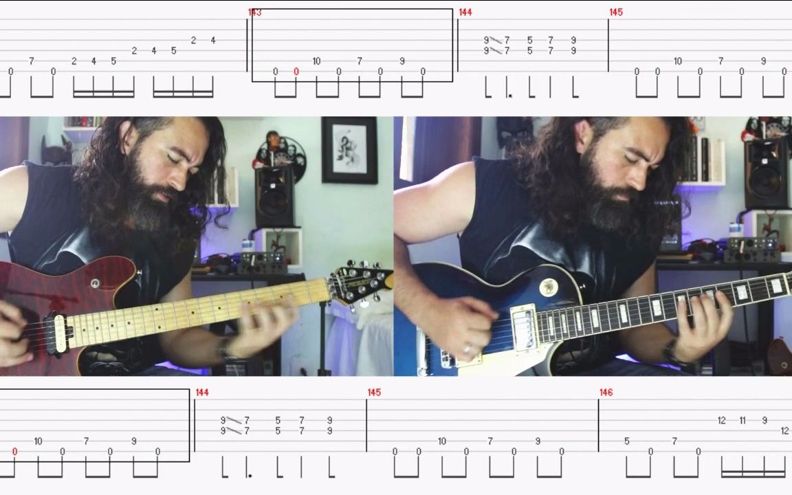 [图]NOVA ERA - ANGRA - GUTAR COVER WITH TAB - Rafael and Kiko Loureiro