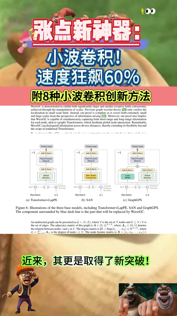 涨点新神器:小波卷积!速度狂飙60% 宝子们在评论区留言或点击主页简介处可免费领取视频中资源,无任何套路无偿分享给大家哔哩哔哩bilibili