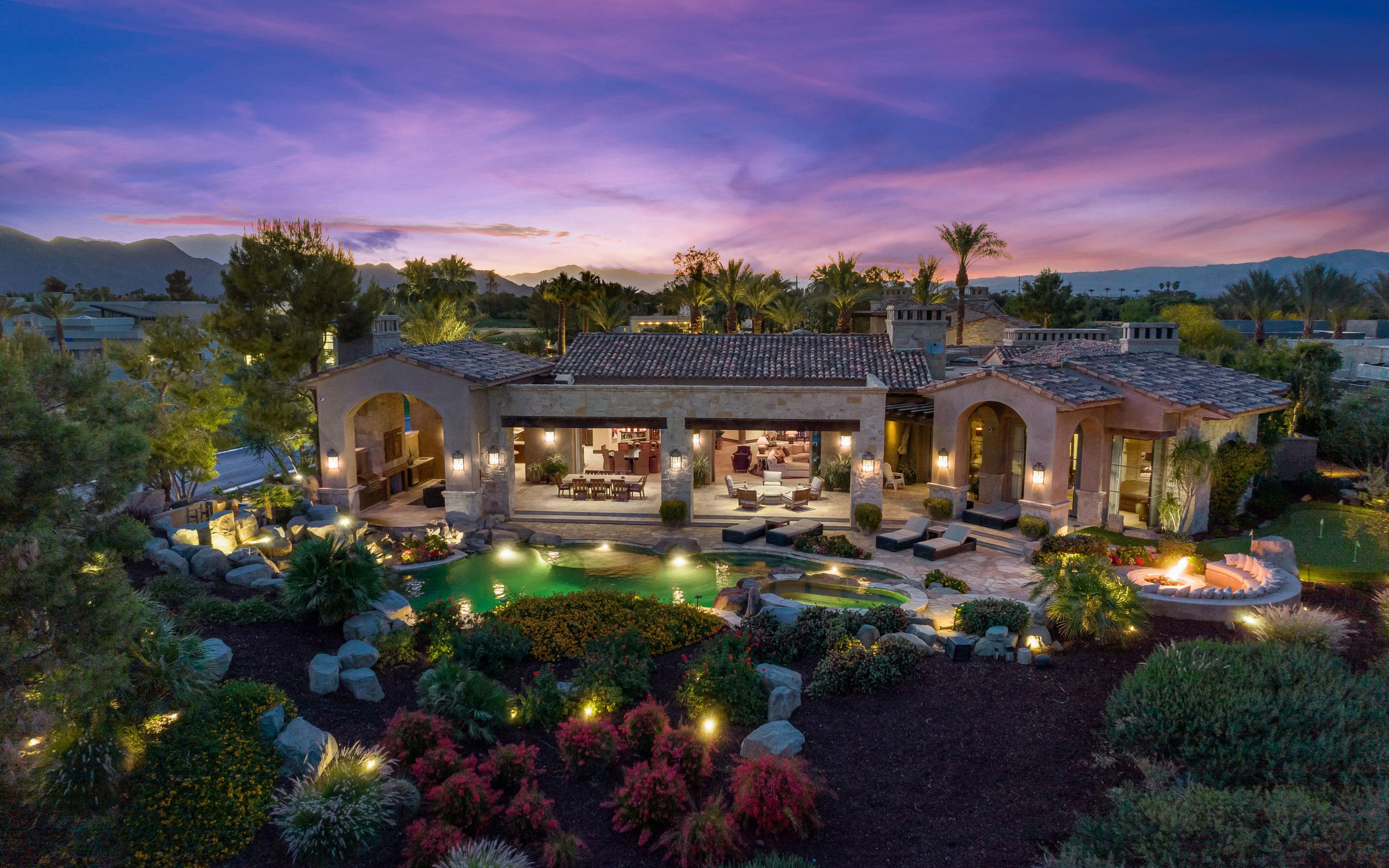 加州拉昆塔价值 10,000,000 美元的庄园