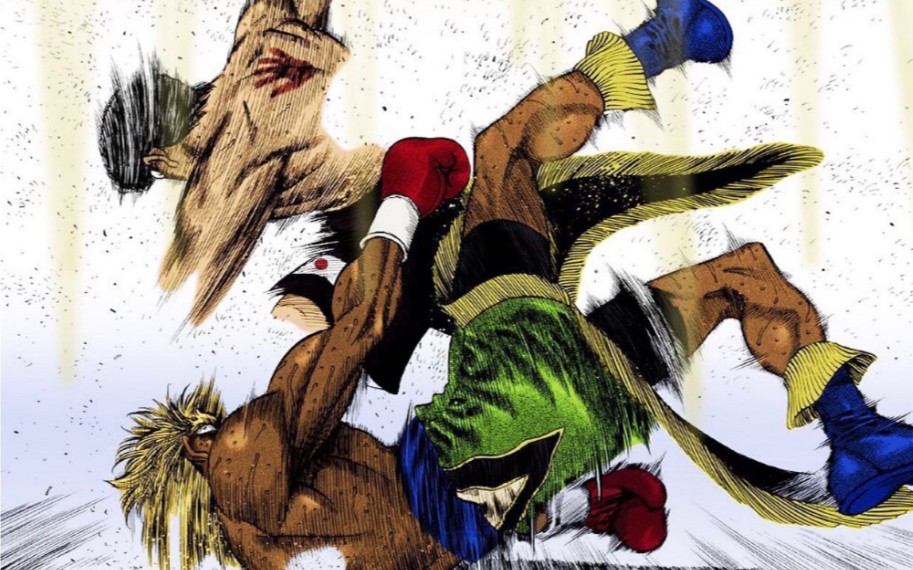 【第一神拳】仇恨拉满,鹰村守vs布莱恩霍克,一顿欧拉