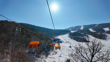 松花湖滑雪场初体验