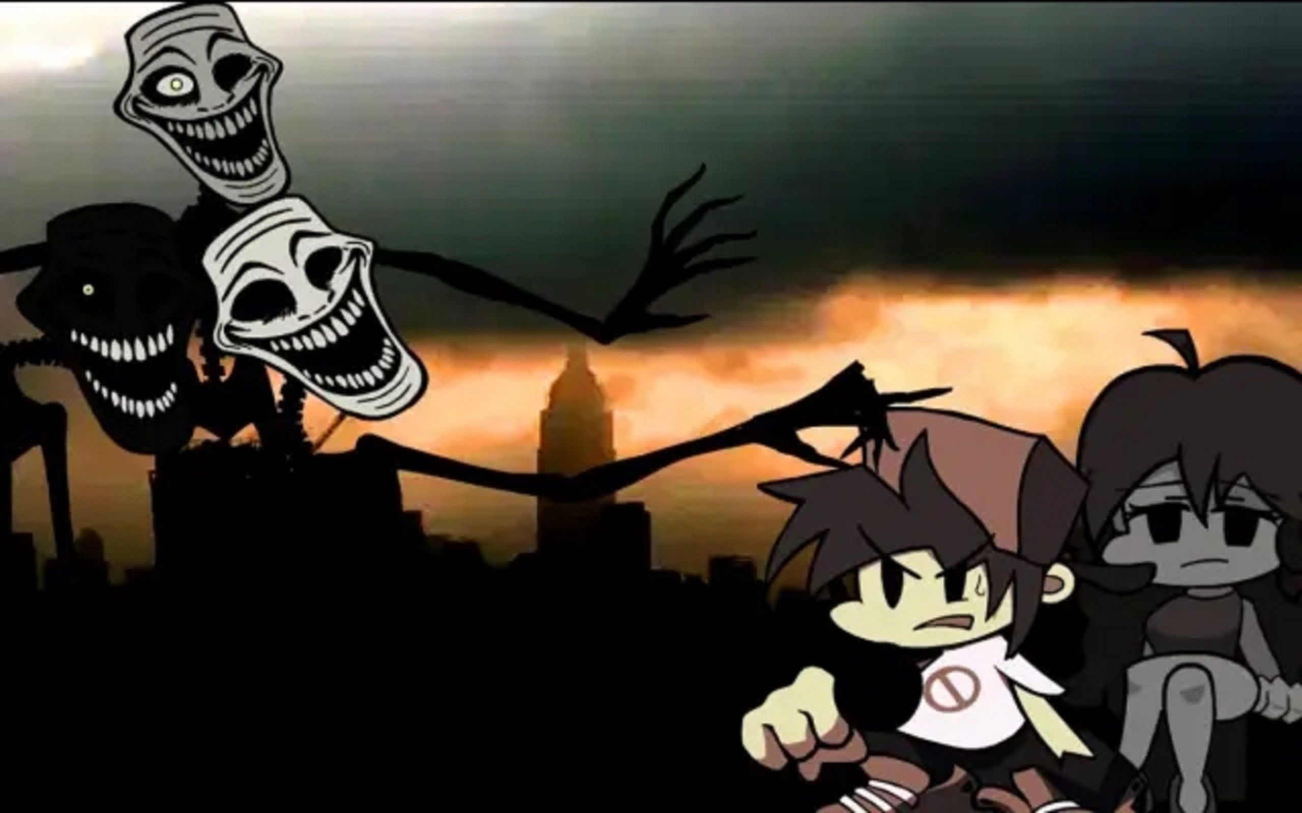 [1.9999 挑战001]fnf超优质模组 the blue boy incident 全流程