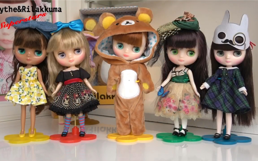 [图]【转载】Middie Blythe & Rilakkuma Super中布轻松熊18年限量版开箱展示