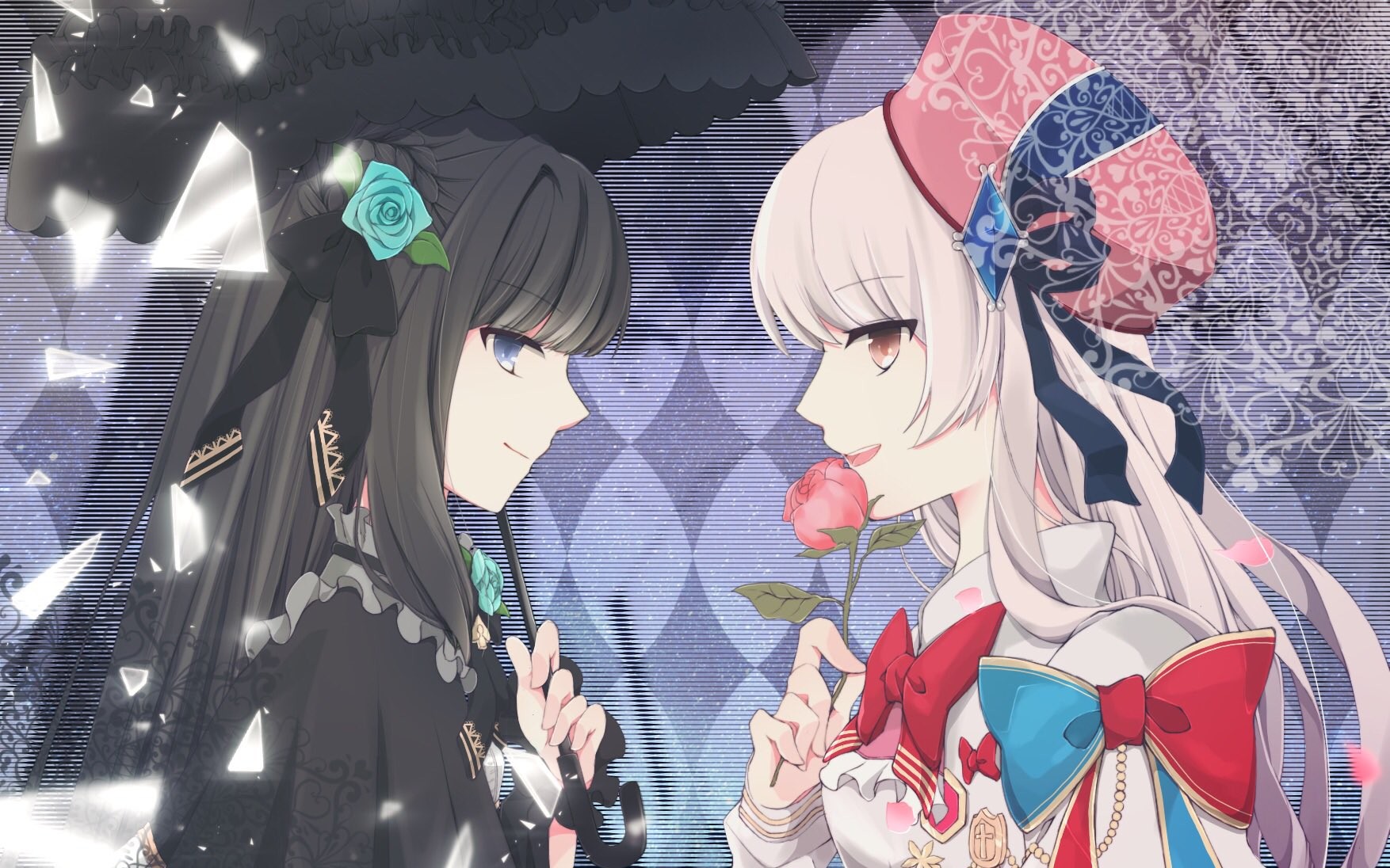 【衬衫&357帝国&arcaea】伞对立告白圣女(骨折)光!