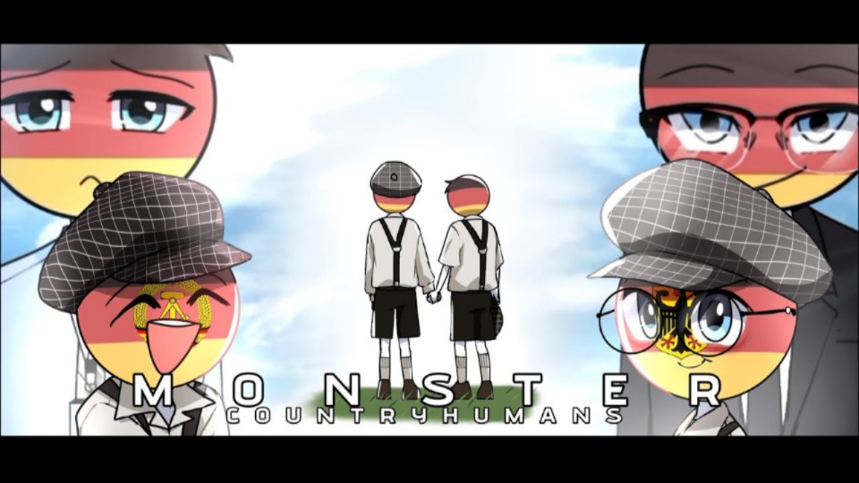 [图]【搬运/ch/东德/西德】MONSTER || COUNTRYHUMANS || EAST N WEST GERMANY