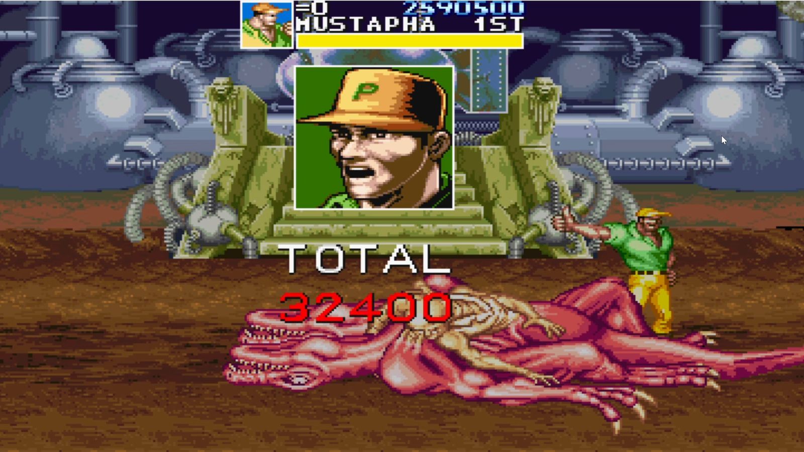 恐龙快打黄帽一币通关