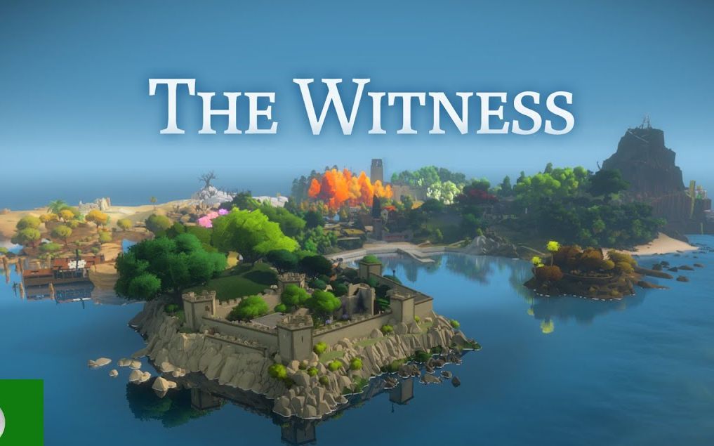 [图]【夜光云】《见证者》全流程实况，后期带教学(The Witness)