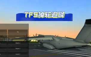 Download Video: TFS掉起落架迫降 你们能成功几个？