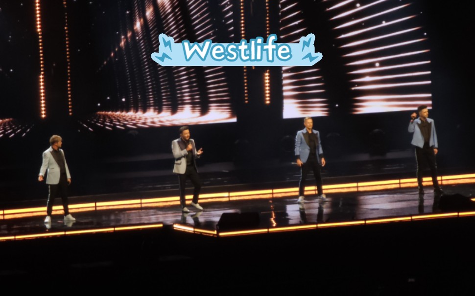 [图]Westlife 西城男孩 The wild dreams Tour 上海演唱会 230909 part1