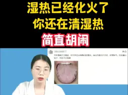 Descargar video: 潘大夫舌诊：湿热已经化火了，你还在清湿热？简直胡闹！