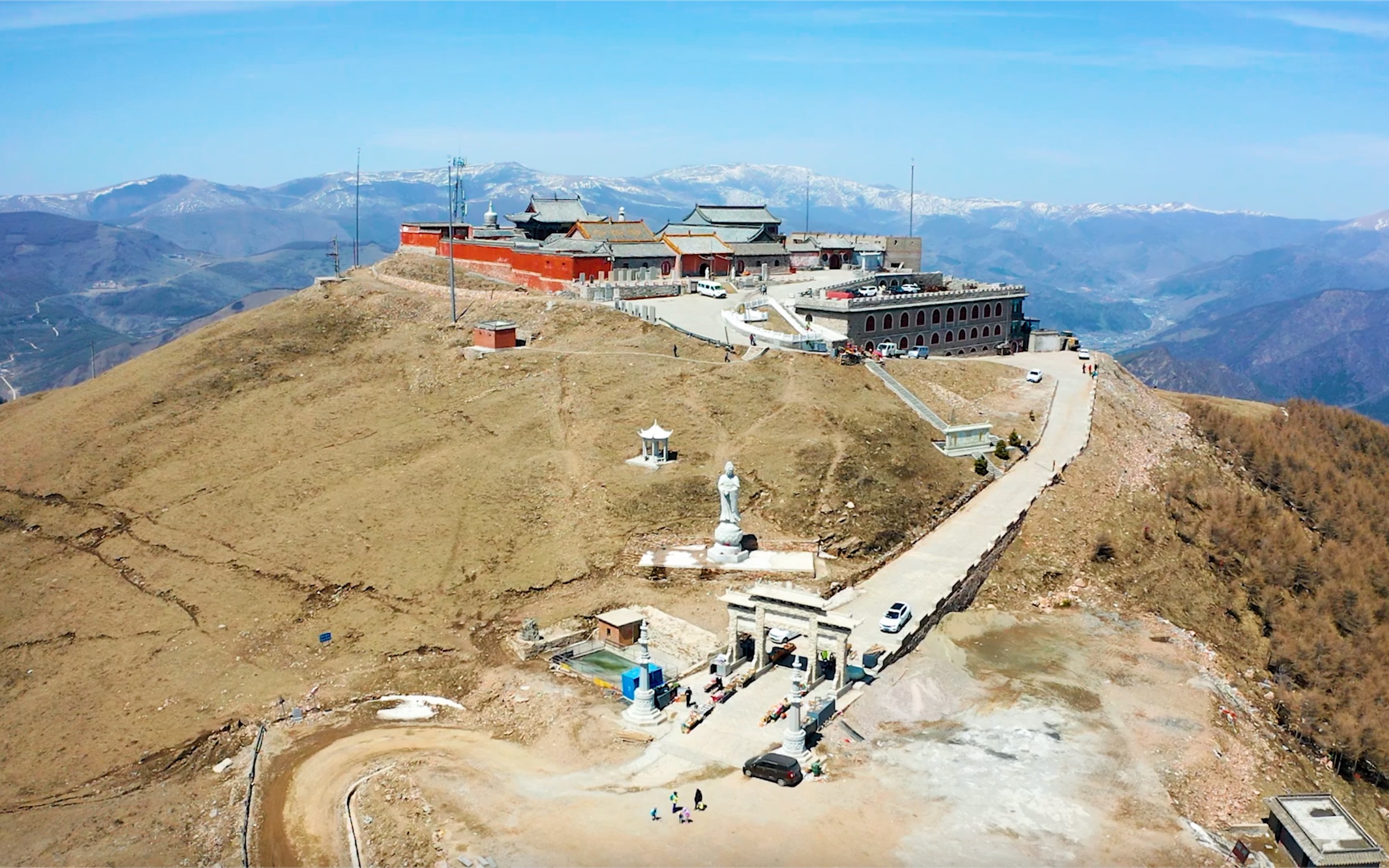 航拍 五台山_哔哩哔哩_bilibili