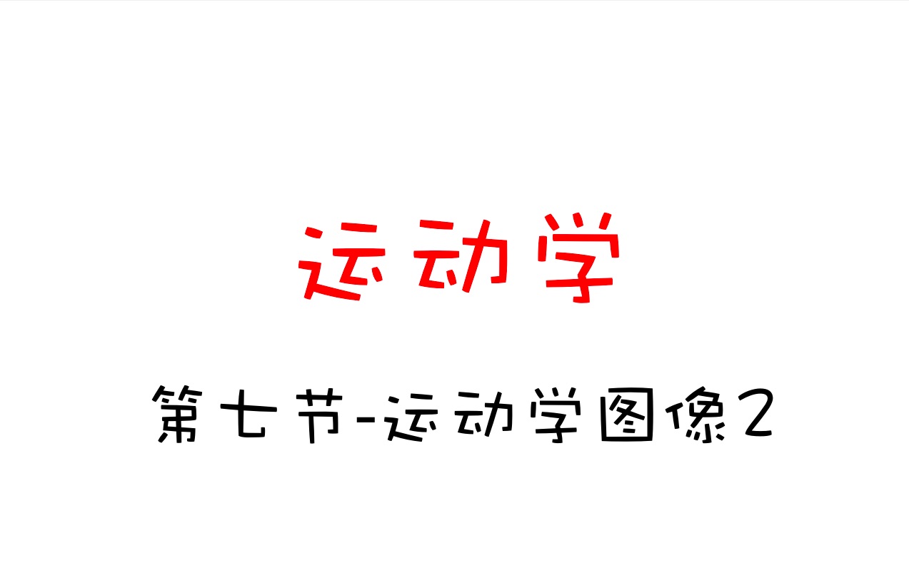 [图]13.【高中物理必修一】【运动学】运动学图像2