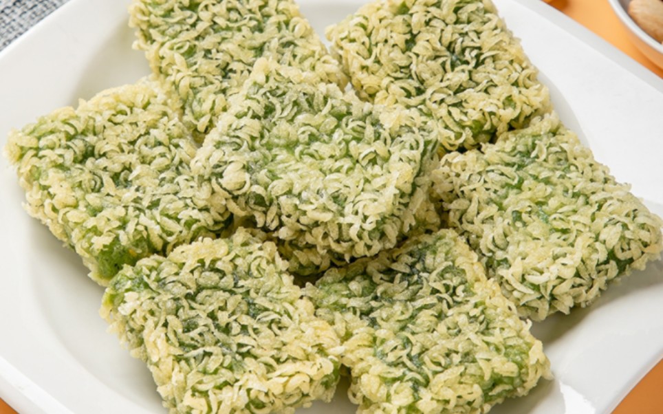 峰仔艾草劲糕 ,外酥里糯,手工挑选新鲜艾草, 上好糯米