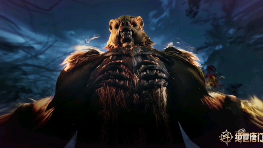 暗金恐爪熊不愧和熊君一个种族!