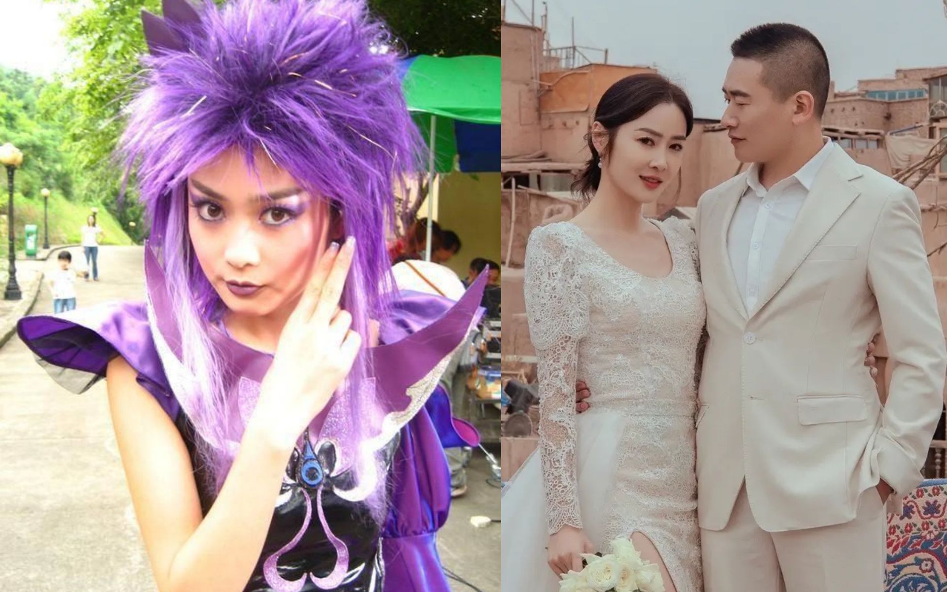 黑魔仙小月结婚了!嫁给小10岁导演好甜蜜,两人还有一个女儿