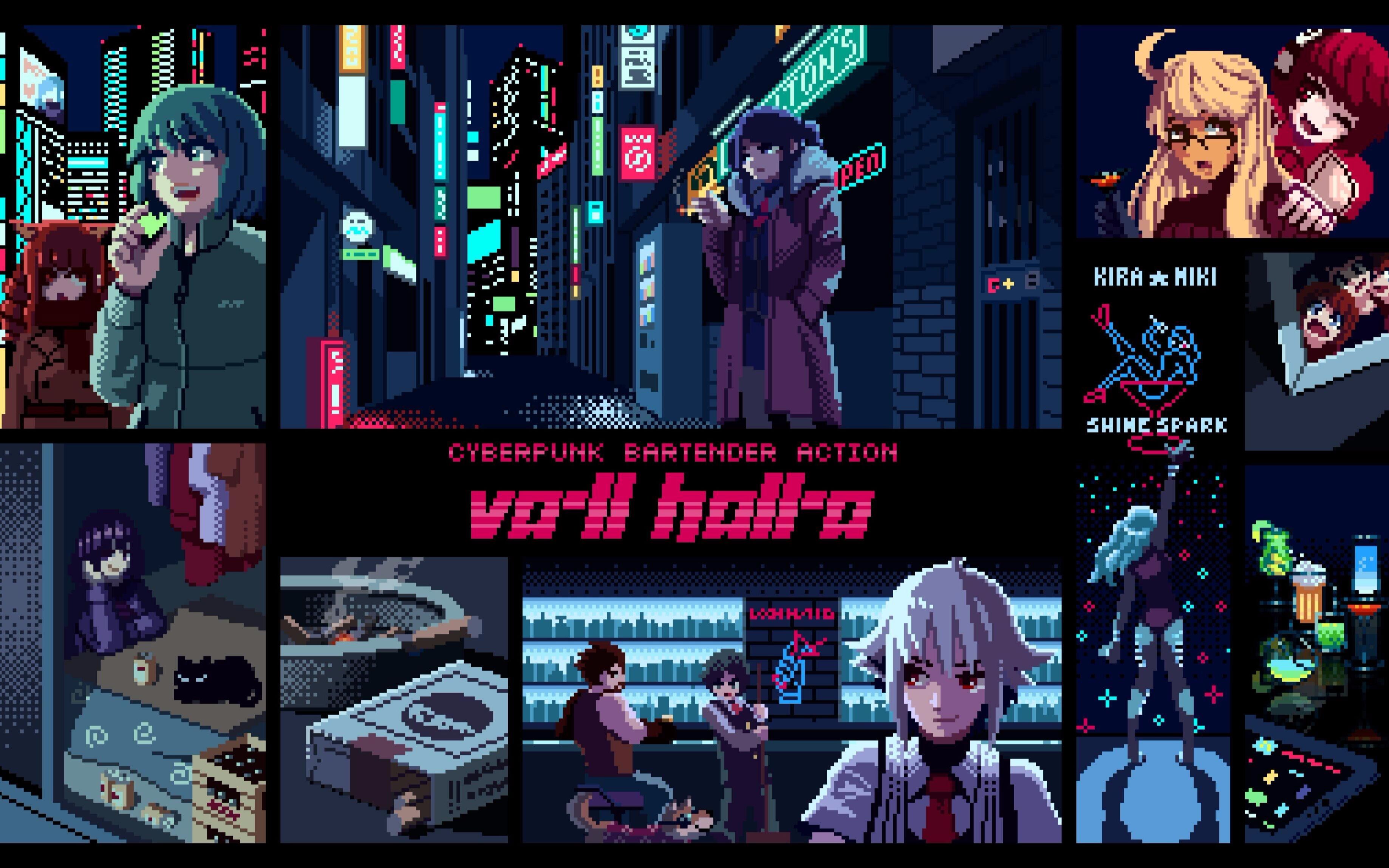 [图]【PC】[VA-11 HALL-A Cyberpunk Bartender Action(赛博朋克酒保行动)] Day2——Part1