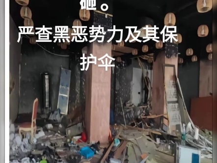 严查黑恶势力及其保护伞