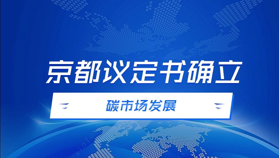 京都议定书确立碳市场发展
