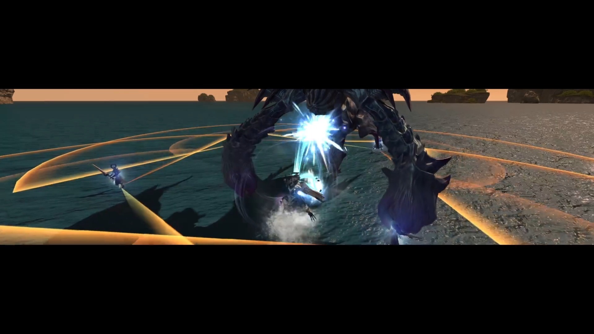 ff14 蓝宝石神兵战 带鱼屏无UI战斗纯享
