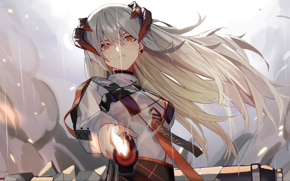 [图]【明日方舟/手书】Deadman's Gun【莱茵生命】