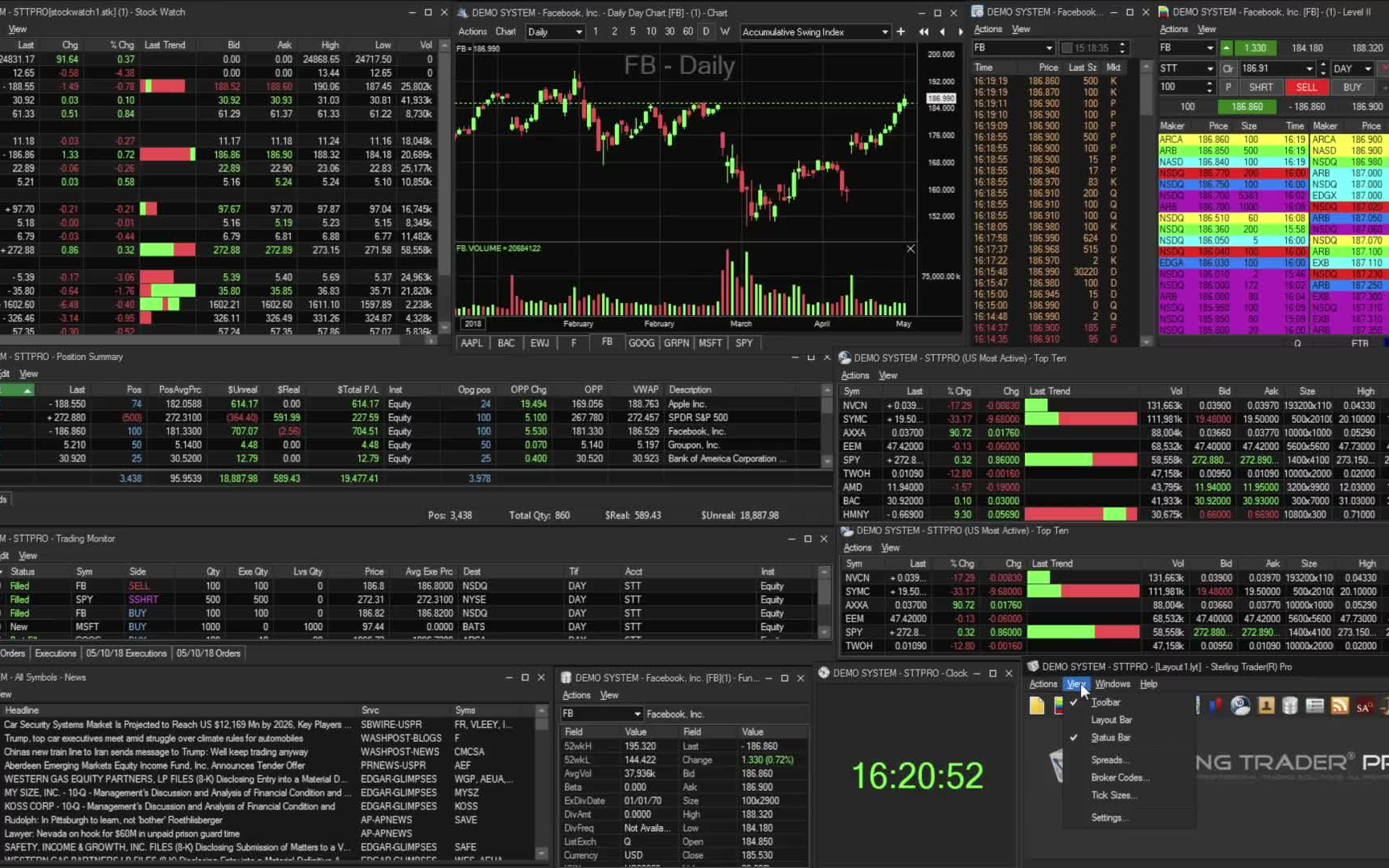 美股专业日内交易软件 sterling 官方说明教程哔哩哔哩bilibili