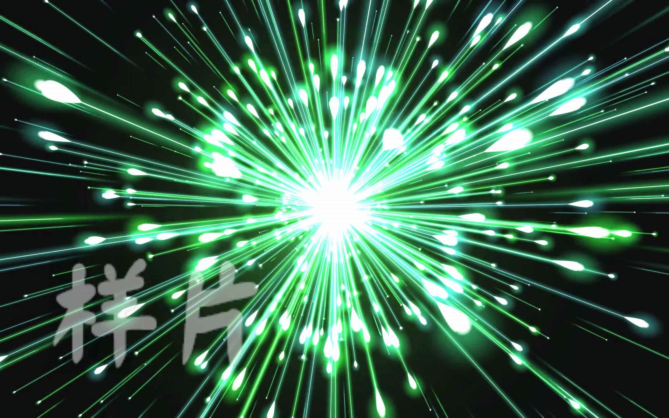 大屏素材 v41 2k画质超唯美粒子光线光束发射大气舞台晚会大屏幕led