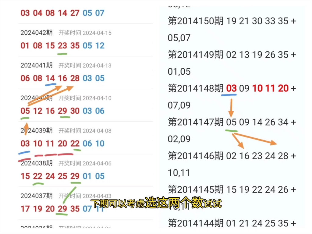 大乐透 24052 期 规律分享和号码推荐哔哩哔哩bilibili