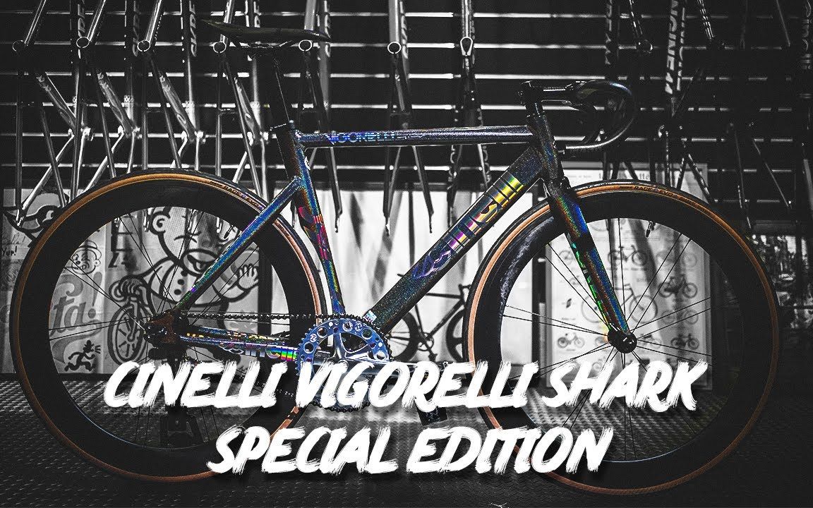 【fixed gear】死飞装车-cinelli vigorelli shark (special edition)