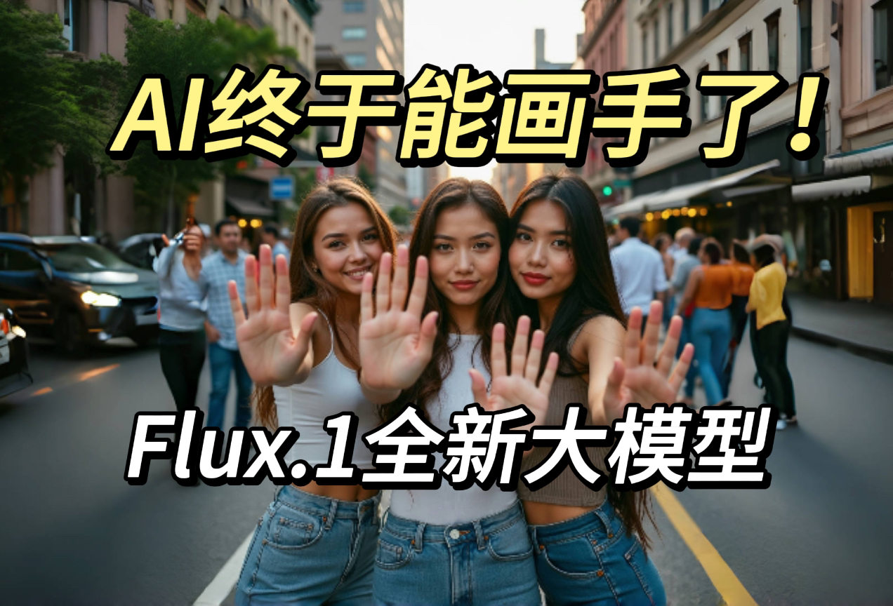 [图]直接解锁Flux大模型，不用考虑显卡的配置，一键使用，AI绘画教程