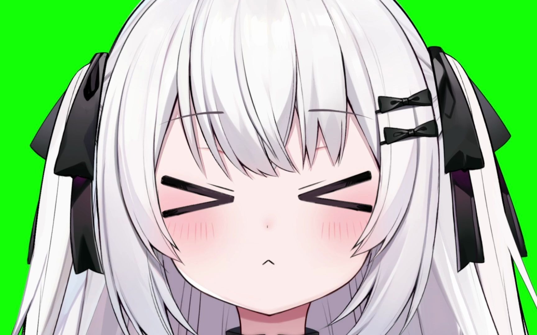 【生肉】夏诺雅live2d3.0绿幕截图素材_哔哩哔哩_bilibili