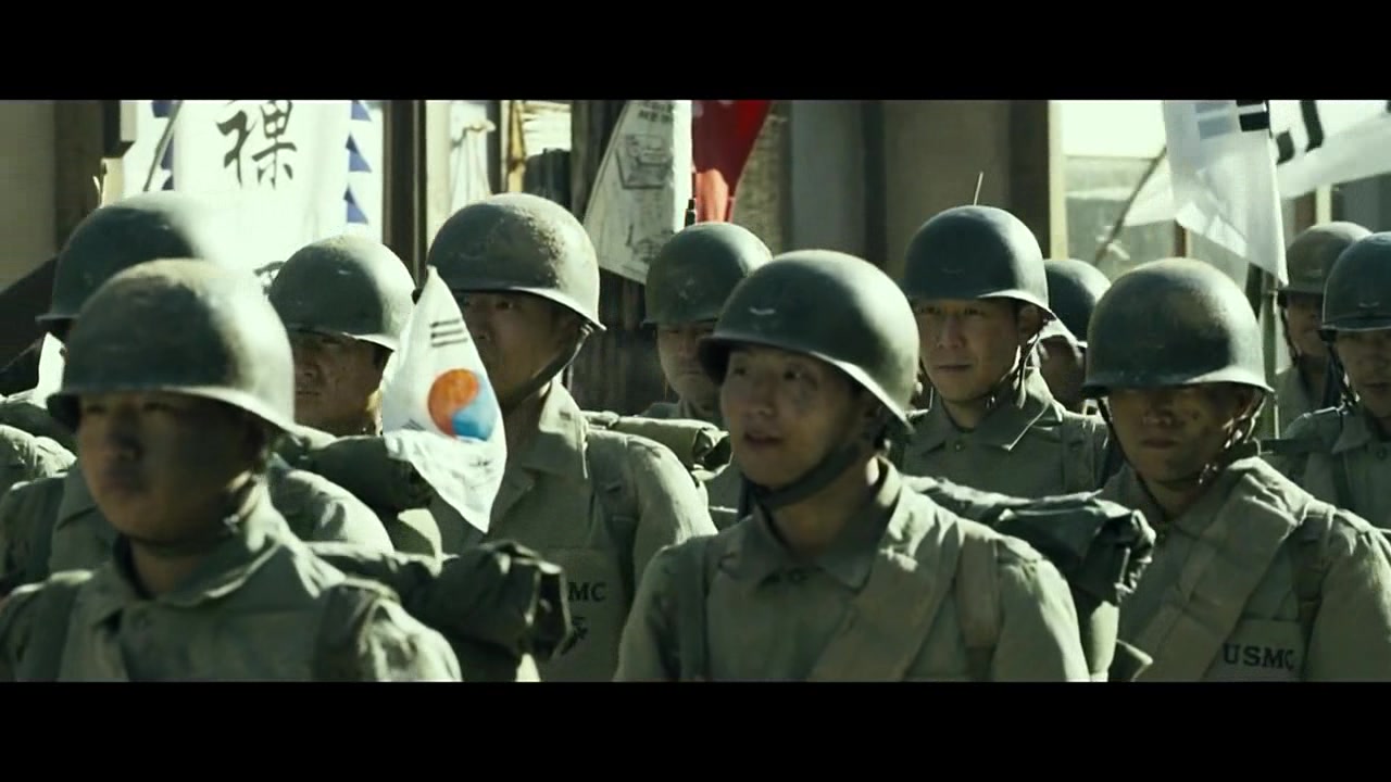 韩国战争电影南军先遣部队经过血战协助美军成功在仁川登陆完成对曹县