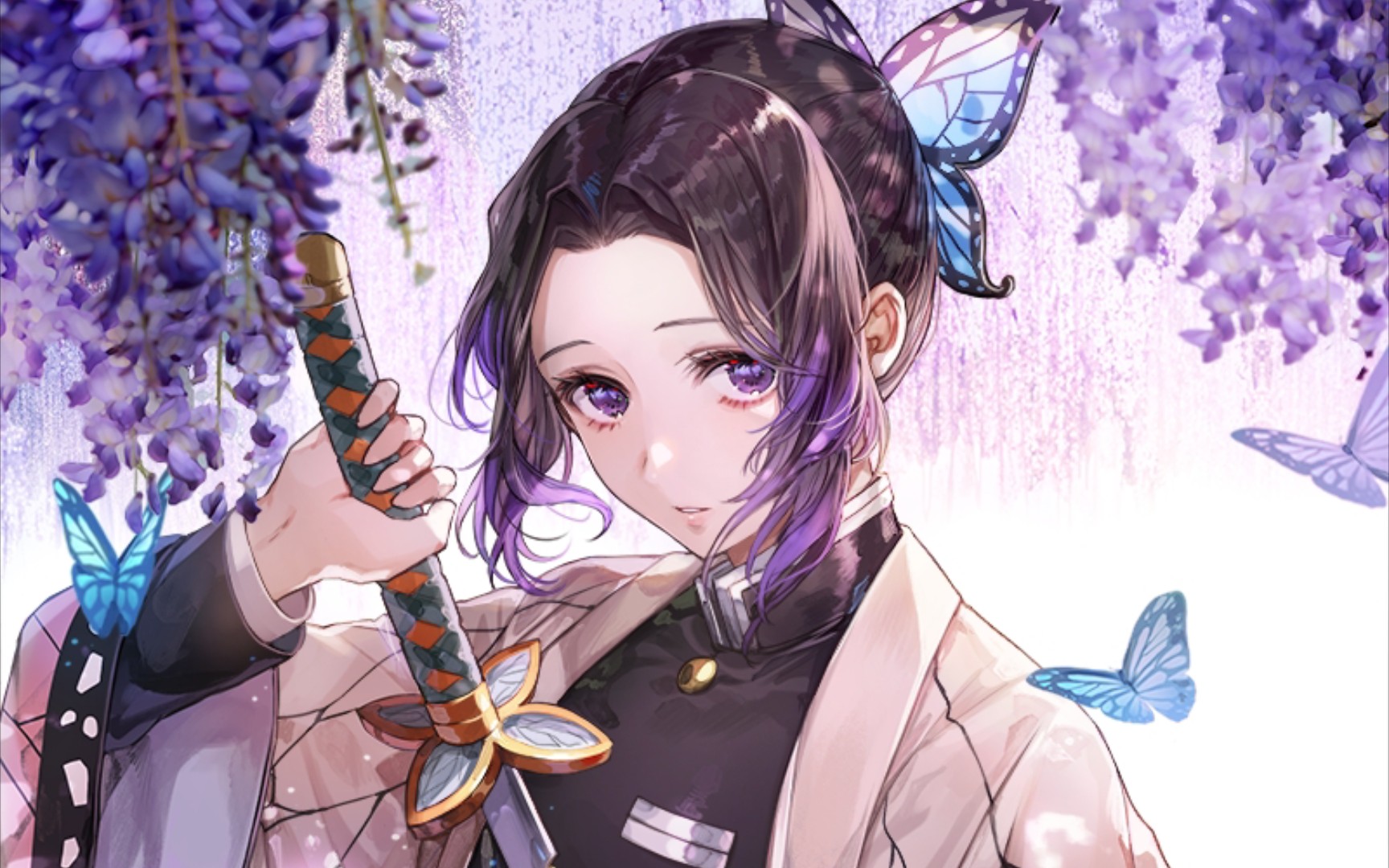 鬼灭之刃蝴蝶忍进来感受忍姐姐的魅力吧